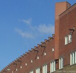 Torenachtig accent aan het uiteinde, vlakbij de Postjesweg.
<br/>
Gert-Jan Lobbes, 2016